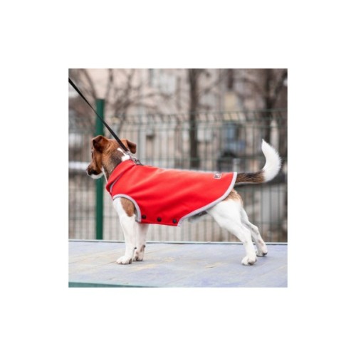 Жилет для тварин Pet Fashion FLEECY" S червоно-сірий (4823082419678)