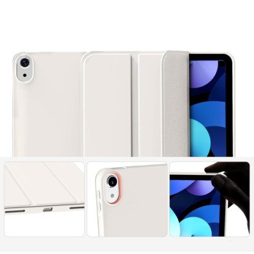 Чохол до планшета BeCover Tri Fold Soft TPU Silicone Apple iPad Air 11" M4 2026 Beige (715235)