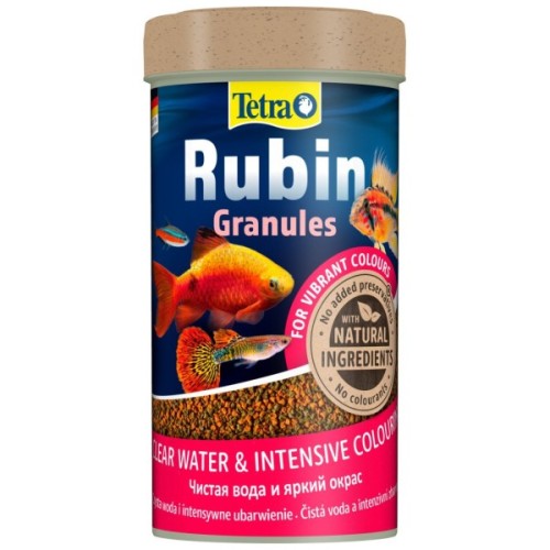 Корм для риб Tetra Rubin Granules для яскравості забарвлення гранули 100 г/ 250 мл (4004218810198)