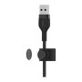 Дата кабель USB 2.0 AM to Lightning 1.0m black Belkin (CAA010BT1MBK)