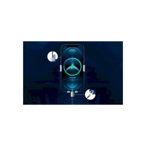 Універсальний автотримач Ugreen LP274 Gravity Phone Holder for Round Air Vent Black (30401)