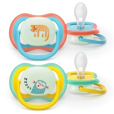 Пустушка Philips AVENT Ultra Air Нічна 18+ місяців 2 шт (SCF376/32)