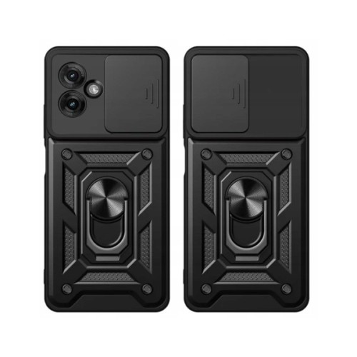 Чохол до мобільного телефона BeCover Military Motorola Moto G55 Black (713056)