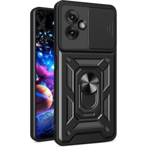 Чохол до мобільного телефона BeCover Military Motorola Moto G55 Black (713056)