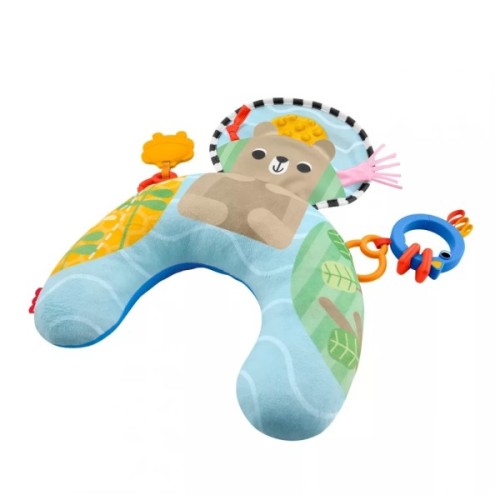 Дитячий килимок Fisher-Price Подушка для гри на животику "Лагідний ведмедик" (JHB44)