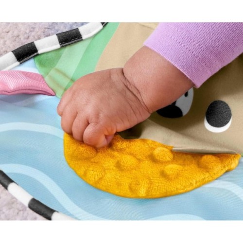 Дитячий килимок Fisher-Price Подушка для гри на животику "Лагідний ведмедик" (JHB44)