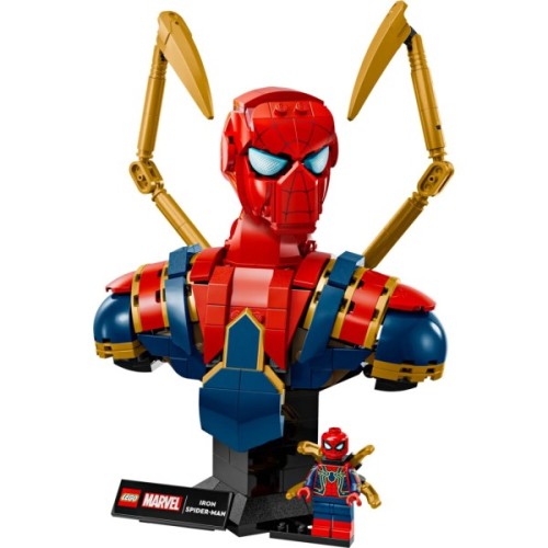 Конструктор LEGO Super Heroes Погруддя Залізної Людини-Павука (76326)