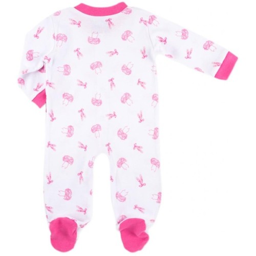 Чоловічок дитячий Luvable Friends на кнопочках для дівчаток (83149.P.0-3)