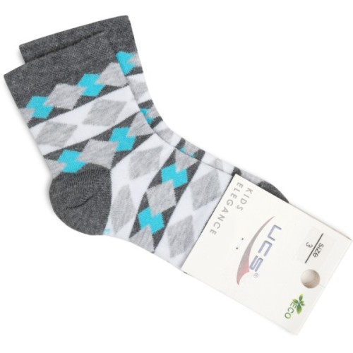 Шкарпетки дитячі UCS Socks у смужку (M0C0101-1223-5B-lightgray)