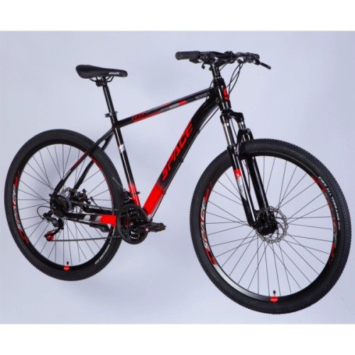 Велосипед Space 29" MERCURY DD FR рама-20" AL 2026 чорно-червоний (OPS-SP-29-178)