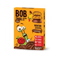 Цукерка Bob Snail манго в молочному шоколаді 60 г (4820219341352)