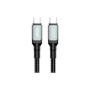 Дата кабель USB-C to USB-C 1.0m XO (NB-Q264B-CC.black)
