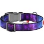 Нашийник для тварин WAUDOG Nylon з QR паспортом "NASA21" пластиковий фастекс L (4503-0148)