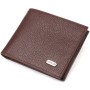 Гаманець Canpellini З натуральної шкіри Флотар Коричневий (21586)