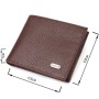 Гаманець Canpellini З натуральної шкіри Флотар Коричневий (21586)