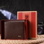 Гаманець Canpellini З натуральної шкіри Флотар Коричневий (21586)