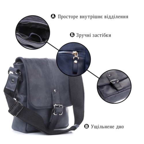 Сумка Shvigel Синя (11015)