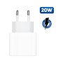 Зарядний пристрій Armorstandart AMHJ83 20W USB-C White + cable USB-C to USB-C (ARM77725)