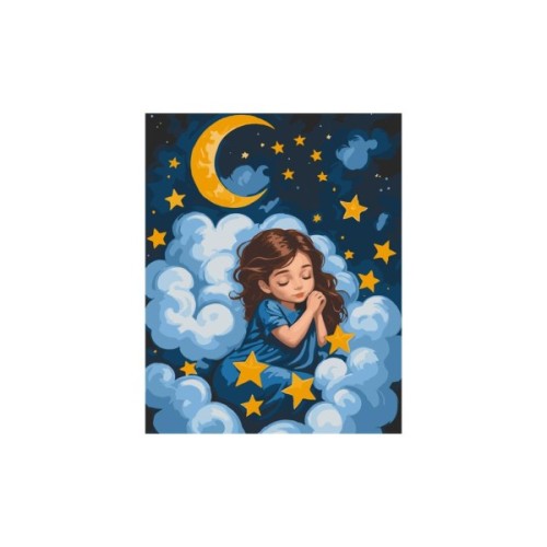 Картина по номерам ArtCraft Спляче янголятко 40х50 см (15589-AC)