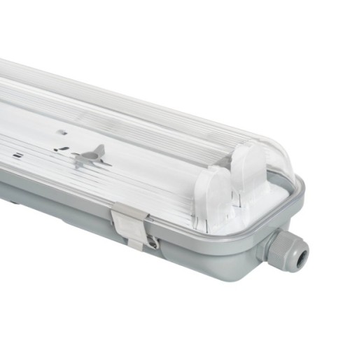 Світильник Delux PC7 LED IP65_G13 метал. клипсы без ламп (90024303)