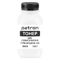 Тонер XER C230/C310/C410, 125 г, Black Patron (PN-XC230-B-125)