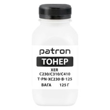 Тонер XER C230/C310/C410, 125 г, Black Patron (PN-XC230-B-125)