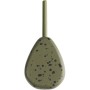 Грузило Brain In-Line Flat Lead 110g 2шт/уп Green (1858.32.07)