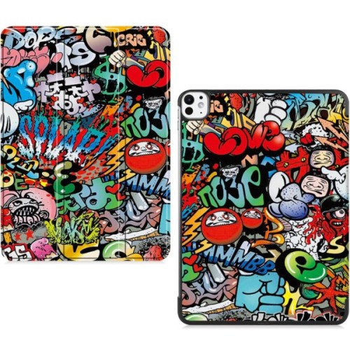 Чохол до планшета BeCover Smart Case Apple iPad Pro 11" M5 2025 Graffiti (715978)