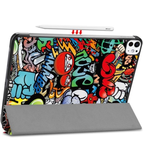 Чохол до планшета BeCover Smart Case Apple iPad Pro 11" M5 2025 Graffiti (715978)