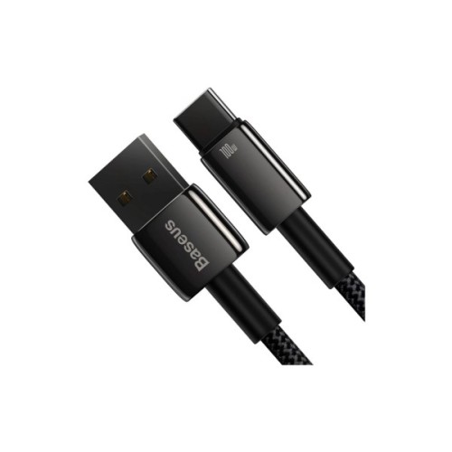 Дата кабель USB 2.0 AM to USB-C 1.0m 100W black Baseus (CAWJ000001)