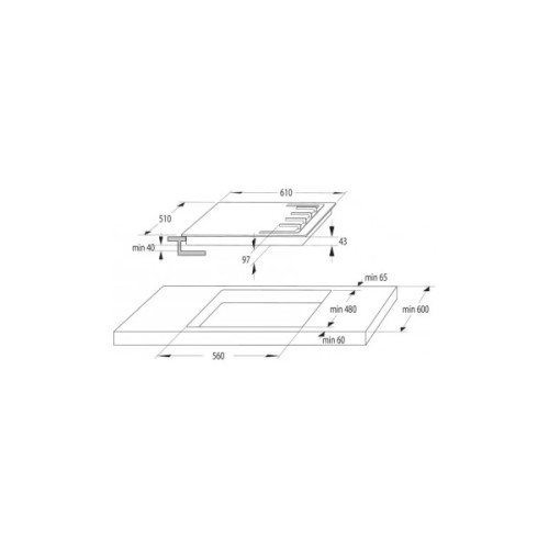 Варочна поверхня Gorenje GTW641KB