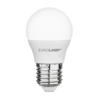 Лампочка Eurolamp LED ECO серия "P" G45 7W 630Lm E27 3000K (LED-G45-07273(P))