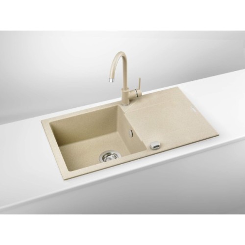 Мийка кухонна Deante Мийка кухонна Deante Evora, граніт, прямокутник, з крилом, 7 (ZQJ_7113)