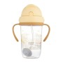 Поїльник-непроливайка Canpol babies MOUNTAINS з трубочкою і обтяжувачем, 270 мл, бежева (56/620_bei)