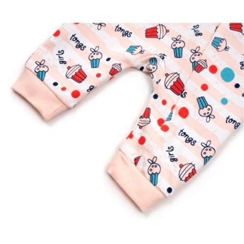 Чоловічок дитячий Tongs на блискавці (3608-56G-peach)