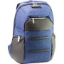 Рюкзак шкільний Optima 18.5" USB Anti-Theft унісекс 0.7 кг 16-25 л Синій (O96917-02)