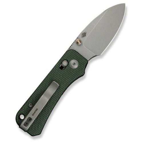 Ніж Civivi Baby Banter 2, Green Micarta, Stonewash (C23074-3)