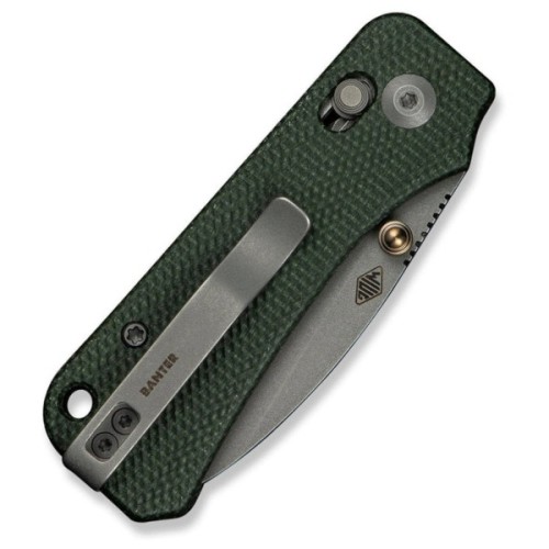 Ніж Civivi Baby Banter 2, Green Micarta, Stonewash (C23074-3)