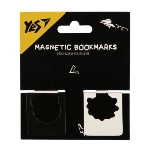 Закладки для книг Yes магнітні Не ускладнюй! висікання, 2 шт (708402)