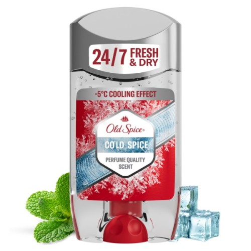 Антиперспірант Old Spice Cold Spice Прозорий гелевий 70 мл (8006530155557)