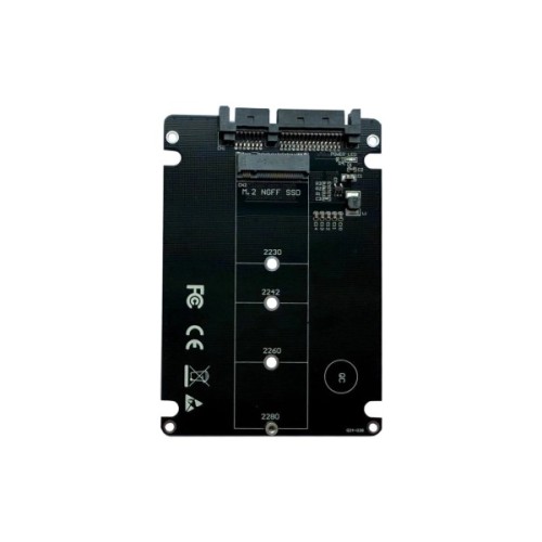 Конвертор Dynamode 2.5'' SATA to M.2 (NGFF) SSD 22*30mm, 22*42mm, 22*60mm, 22*80mm (S103-1N-P)