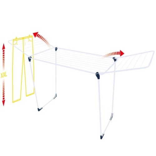 Сушарка для білизни Casa Si Merkur Pluse 18m White Підлогова (CS92234C04) (DAS303059)