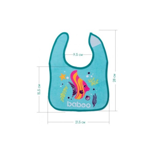 Нагрудничок Baboo Sea Life 3 шт (90603)