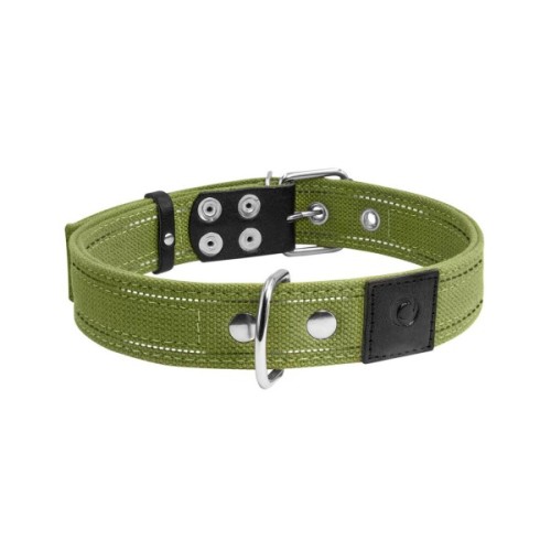 Нашийник для тварин Collar Брезент подвійний Ш 45 мм Д 56-71 см (6139)