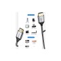 Кабель мультимедійний HDMI M to HDMI M 2.0m V2.1 Cabletime (CA914654)