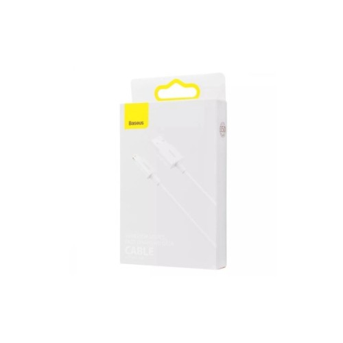 Дата кабель USB 2.0 AM to Lightning 2.0m Superior Fast Charging 2.4A white Baseus (CALYS-C02)
