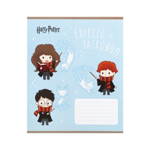 Зошит Kite Harry Potter, 12 аркушів, коса лінія (HP25-235)