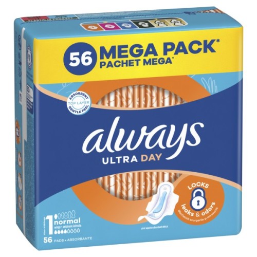 Гігієнічні прокладки Always Ultra Normal (Розмір 1) 56 шт. (8700216450348)