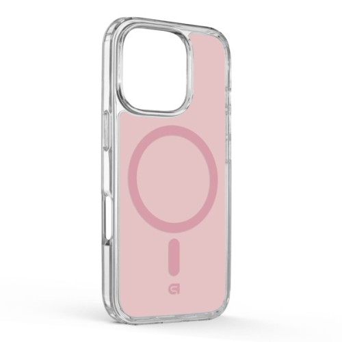 Чохол до мобільного телефона Armorstandart Clear Hybrid MagCase Apple iPhone 16 Pro Pink (ARM91732)