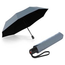 Парасоля Knirps A.200 Medium Duomatic Fog Black HeatShield автомат, складана (Kn95-7201-88082)